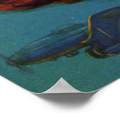 Retro Art Print, "Lass Go America" Eggleston Retro Poster (Ecke)