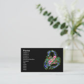 RETRO ART-SKORPIONS-VISITENKARTEN VISITENKARTE (Stehend Vorderseite)