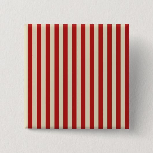 Retro Art-vertikale Popcorn-Klassiker-Streifen Button (Vorderseite)