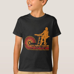 Retro Artkeyboardist-Vintage Tastatur T-Shirt