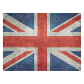 Retro Arttischdecke der BRITISCHEN britischen Tischdecke (Vorderseite (Horizontal))