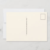 Retro Asheville NC 5x7 große Postkarte (Rückseite)