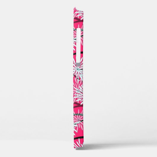 Retro asiatisches Blumenmuster. Case-Mate iPhone Hülle (Rückseite / Links)