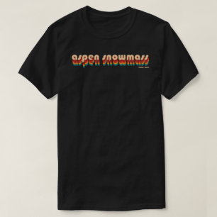 Retro Aspen Snowmassenskiabenteuer T-Shirt