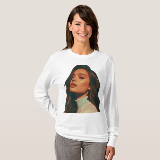 Retro Ästhetik Olivia Rodrigo T-Shirt (Vorne ganz)