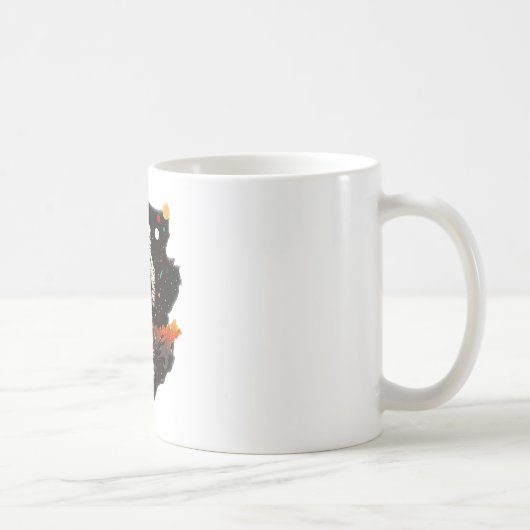 Retro Astronaut-Tasse Kaffeetasse (Rechts)