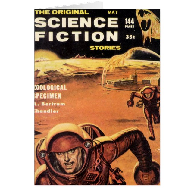 Retro Astronauten in der Gefahr (Vorne)