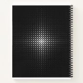 Retro Astronautenabenteuer Notizblock (Rückseite)