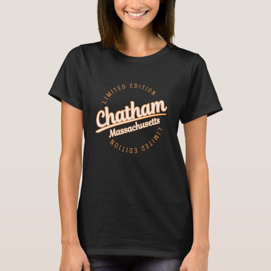 Retro Athletic Chatham MA Apparel T-Shirt (Vorderseite)