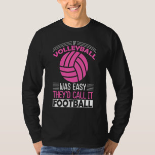 Retro Athletic Volleyball-Mannschaftssport Netz Sp T-Shirt