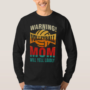 Retro Athletic Volleyball-Mannschaftssport Netz Sp T-Shirt