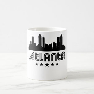 Retro Atlanta-Silhouette Kaffeetasse