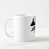 Retro Atlanta-Skyline Kaffeetasse (Links)