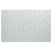 Retro-Atom-Blumen Grün Pink Stoff (Fat Quarter (45,7 x 55,9 cm))