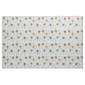 Retro-Atom-Blumen Mehrfarbig Stoff (Yard (91,4 cm))