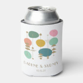 Retro Atomage Mitte Jahrhundert Moderne, maßgeschn Dosenkühler (Kanne Vorderseite)