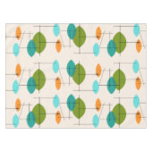 Retro-Atomar-Muster-Tischdecke Tischdecke (Vorderseite (Horizontal))