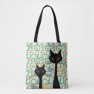 Retro Atomära-Mitte des Jahrhunderts moderne cool Tasche