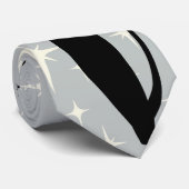 Retro Atomära-Mitte des Jahrhunderts moderne coole Krawatte (Gerollt)