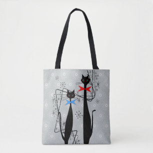 Retro Atomära-Mitte- des Jahrhundertsmoderne cool Tasche