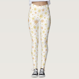 Retro-Atomare Moderne Mitte des 20. Jahrhunderts B Leggings