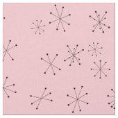 Retro Atome Stoff (Nahaufnahme)