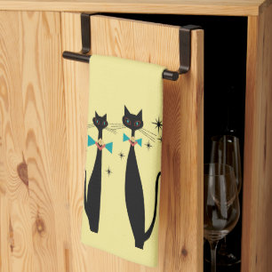 Retro Atomera Mitte Jahrhundert Moderne MCM Coole  Geschirrtuch