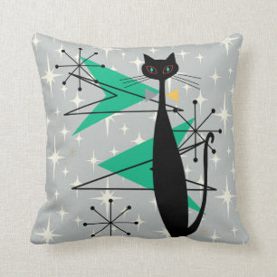 Retro Atomera Mitte Jahrhundert Moderne MCM Coole Kissen