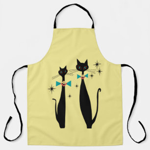 Retro Atomera Mitte Jahrhundert Moderne MCM Coole  Schürze