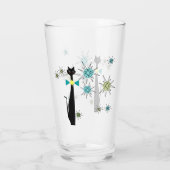 Retro Atomera Mitte Jahrhundert Moderner Cooler Ca Glas (Rückseite)