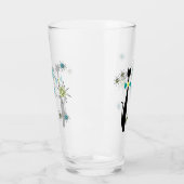 Retro Atomera Mitte Jahrhundert Moderner Cooler Ca Glas (Links)