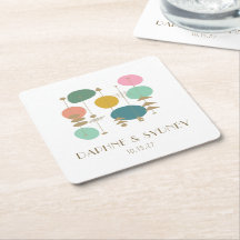 Retro Atomic Age Mid Century Modern Custom Wedding