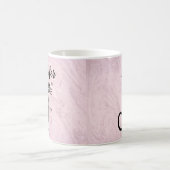 Retro Atomic Black Cat Personalisiert Coffee Tasse (Mittel)