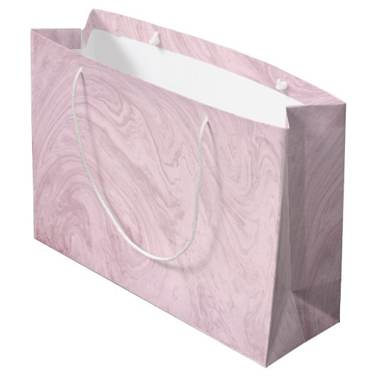 Retro Atomic Black Cat Personalisierte Geschenktas Große Geschenktüte (Rückseite Schrägansicht)