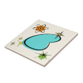 Retro Atomic Boomerang Keramik Tile Fliese (Seite)