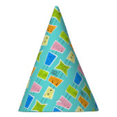 Retro Atomic Kitsch Party Hat Partyhütchen (Rechts)