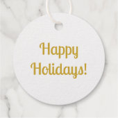 Retro Atomic Mid Century Mod Sternexplosion Gold Geschenkanhänger (Rückseite)