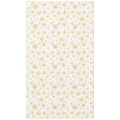 Retro Atomic Mitte des Jahrhunderts Moderne Rot & Tischdecke (Vorderseite)