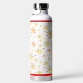 Retro Atomic Mitte des Jahrhunderts Moderne Rot & Trinkflasche (Rechts)