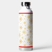 Retro Atomic Mitte des Jahrhunderts Moderne Rot & Trinkflasche (links)