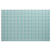 Retro Atomic Pastel Pattern der 50er Jahre Stoff (Yard (91,4 cm))