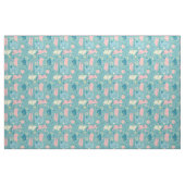 Retro Atomic Pastel Pattern der 50er Jahre Stoff (Fat Quarter (45,7 x 55,9 cm))