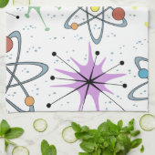 Retro atomic.png geschirrtuch (Gefaltet)