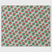 Retro-Atomöle Geschenkpapier (Flach)