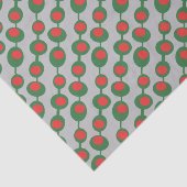 Retro-Atomöle Seidenpapier (Ausschnitt)