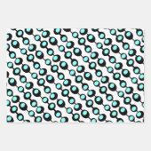 Retro Atomolives Trio Geschenkpapier Set (Vorderseite 2)