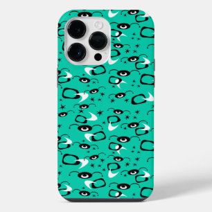 Retro-Atomspinnen iPhone Hülle