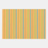 Retro Atomwrapping Paper on Gold Geschenkpapier Set (Vorderseite 3)