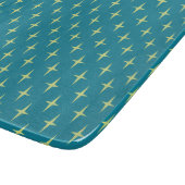 Retro Atomzeitalter-Sternchen-Vereinbarung Schneidebrett (Ecke)