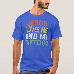 Retro attoo Lover spendet Jesus Lieben mir und mei T-Shirt